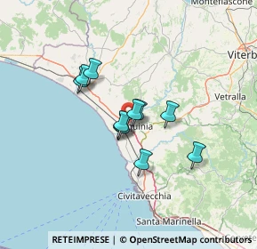 Mappa Via Vecchia Aurelia, 01016 Tarquinia VT, Italia (9.44091)