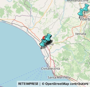 Mappa Via Vecchia Aurelia, 01016 Tarquinia VT, Italia (7.83091)