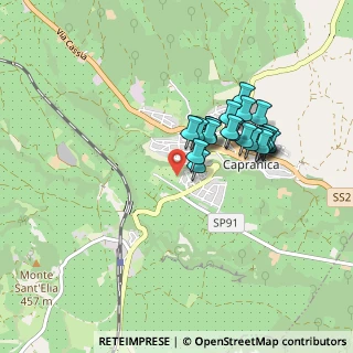 Mappa Via Gandhi, 01012 Capranica VT, Italia (0.7555)