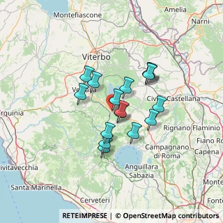 Mappa Via Gandhi, 01012 Capranica VT, Italia (10.62313)