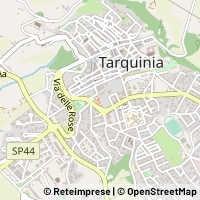 Hartă Tarquinia