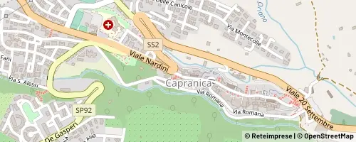 Mappa Capranica