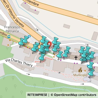 Mappa Corso Francesco Petrarca, 01012 Capranica VT, Italia (0.052)