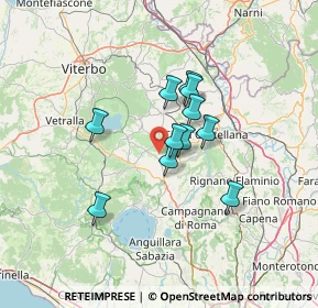 Mappa Via di Vallescura, 01037 Ronciglione VT, Italia (10.22)