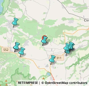 Mappa Via di Vallescura, 01037 Ronciglione VT, Italia (4.31)