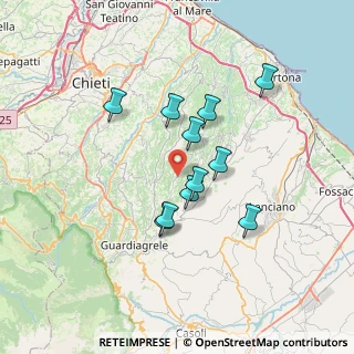 Mappa Via Feuduccio, 66036 Orsogna CH, Italia (6.01364)