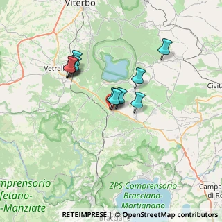 Mappa Via Antonio Varisco, 01012 Capranica VT, Italia (5.99182)