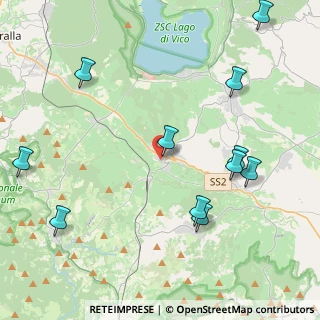 Mappa Via Antonio Varisco, 01012 Capranica VT, Italia (5.32545)