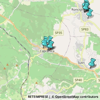 Mappa Via Cassia Km. 54, 01012 Capranica VT, Italia (2.94813)
