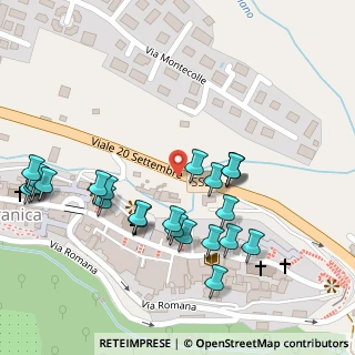 Mappa Via Cassia Km. 54, 01012 Capranica VT, Italia (0.12917)