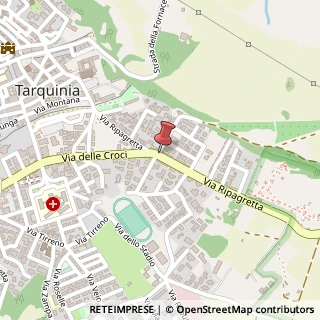 Mappa Via Ripagretta,  38, 01016 Tarquinia, Viterbo (Lazio)