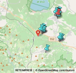 Mappa Via Paglianello, 01012 Capranica VT, Italia (4.08368)