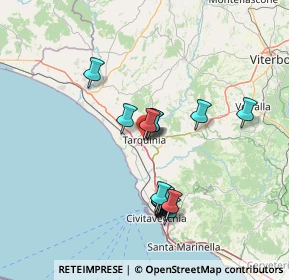 Mappa Delle, 01016 Tarquinia VT, Italia (13.99235)