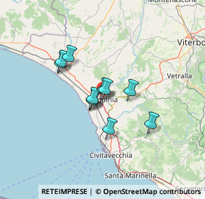 Mappa Delle, 01016 Tarquinia VT, Italia (9.54818)