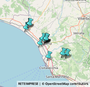 Mappa Delle, 01016 Tarquinia VT, Italia (8.88722)