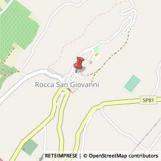 Mappa Corso Garibaldi, 27, 66020 Rocca San Giovanni, Chieti (Abruzzo)