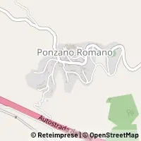 Mapa Ponzano Romano