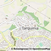Mapa Tarquinia