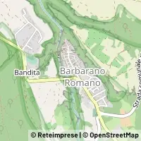 Map Barbarano Romano