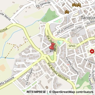 Mappa Via Barbarico Marcantonio, 4, 01016 Tarquinia, Viterbo (Lazio)