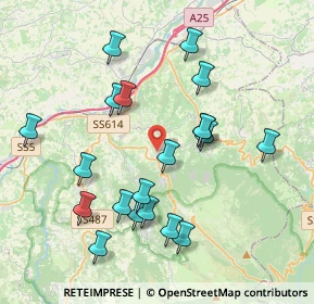 Mappa Via da Denominare, 65020 Lettomanoppello PE, Italia (4.1515)