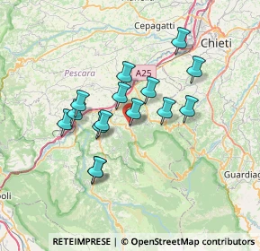 Mappa Via da Denominare, 65020 Lettomanoppello PE, Italia (6.04733)