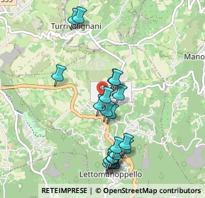 Mappa Via da Denominare, 65020 Lettomanoppello PE, Italia (1.0095)