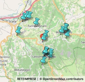 Mappa Via da Denominare, 65020 Lettomanoppello PE, Italia (1.8705)