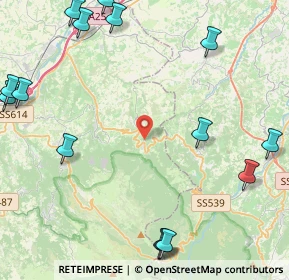 Mappa Via Silvio Mancini, 65025 Serramonacesca PE, Italia (7.117)