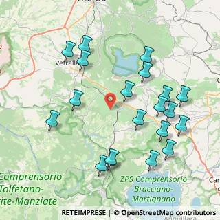 Mappa Strada Cerasolo, 01012 Capranica VT, Italia (9.2155)