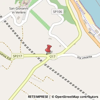 Mappa Via Strada Statale Lanciano Fossacesia Est,  17, 66022 Fossacesia, Chieti (Abruzzo)