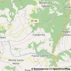 Mappa Casaprota