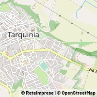 Map Tarquinia