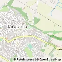 Map Tarquinia