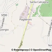 Hartă Rocca San Giovanni