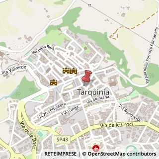 Mappa Via Felice Cavallotti, 01016 Tarquinia VT, Italia, 01016 Tarquinia, Viterbo (Lazio)