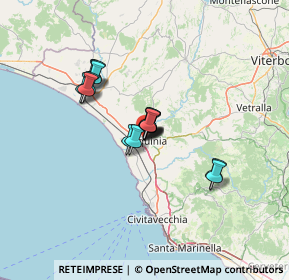 Mappa Via Felice Cavallotti, 01016 Tarquinia VT, Italia (9.24)