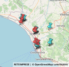 Mappa Via Felice Cavallotti, 01016 Tarquinia VT, Italia (12.6215)