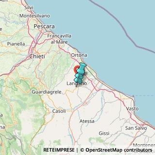 Mappa Via Santa Giusta, 66034 Lanciano CH, Italia (25.35)