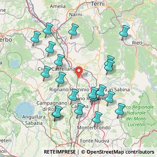 Mappa Strada Provinciale, 00060 Sant'Oreste RM, Italia (17.976)