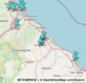 Mappa Via S. Giorgio, 66030 Treglio CH, Italia (25.4)