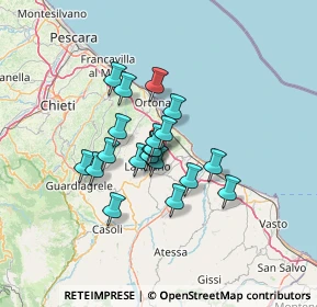 Mappa Via S. Giorgio, 66030 Treglio CH, Italia (9.904)