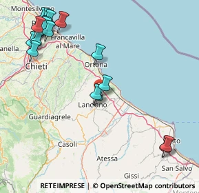 Mappa Via S. Giorgio, 66030 Treglio CH, Italia (22.24167)