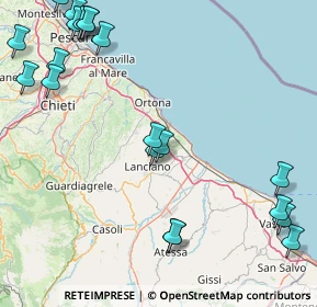 Mappa Via S. Giorgio, 66030 Treglio CH, Italia (24.5055)