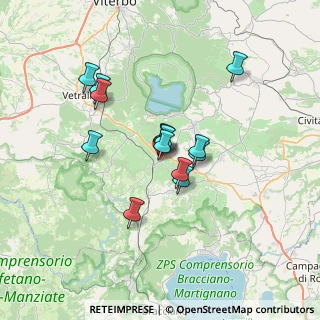 Mappa Via della Valchiusa, 01012 Capranica VT, Italia (5.48429)