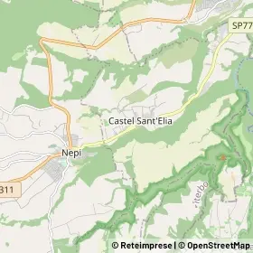 Mappa Castel Sant'Elia