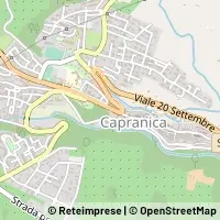 Mapa Capranica