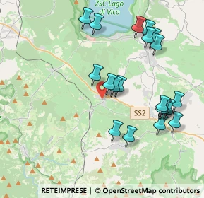 Mappa Via Alcide de Gasperi, 01012 Capranica VT, Italia (4.349)