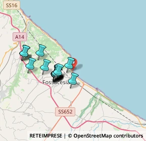 Mappa Via Finocchieto, 66022 Fossacesia CH, Italia (3.12)