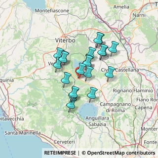 Mappa Vicolo Del Melone, 01012 Capranica VT, Italia (10.6825)